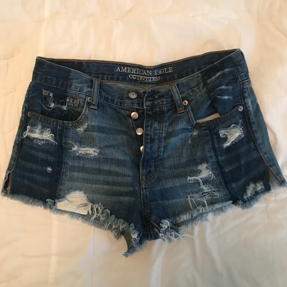American Eagle Vintage Hi-Rise Festival Jean Short